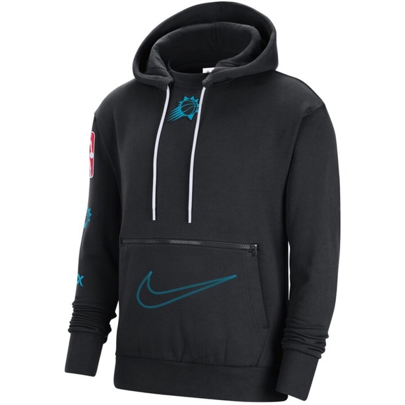 Nike Other - Phoenix Suns Nike Black City Edition Courtside Heavyweight Fleece Hoodie M